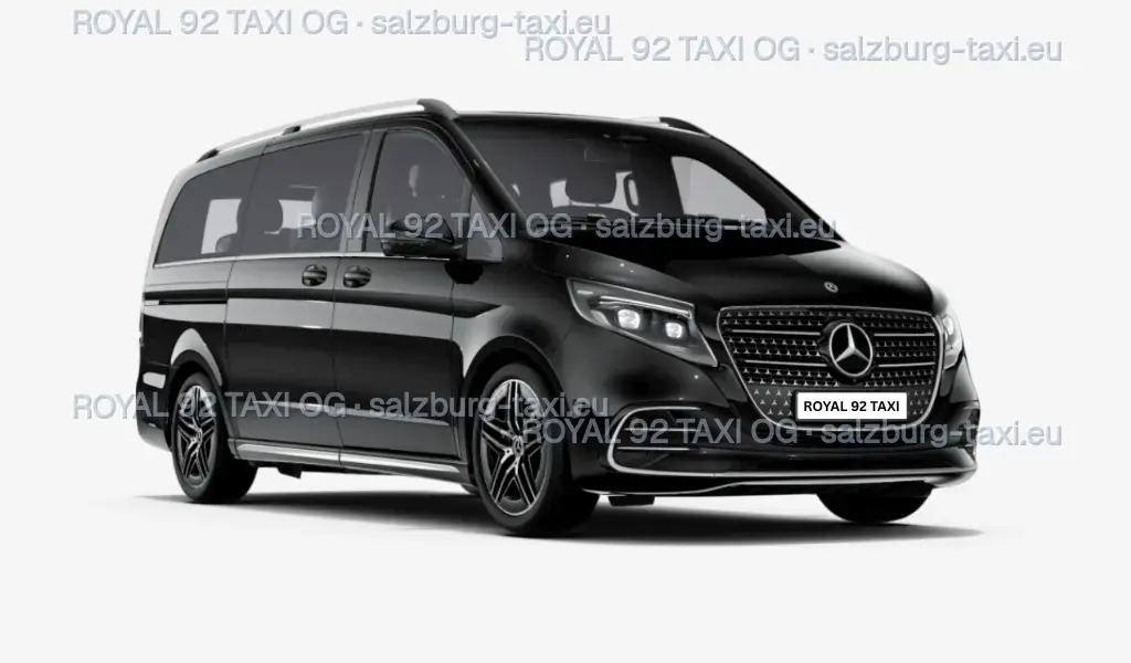 Mercedes V-Class Salzburg Taxi vehicle