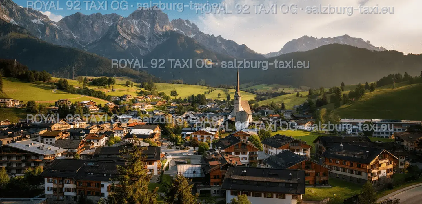 Maria Alm private transfer destination from Salzburg