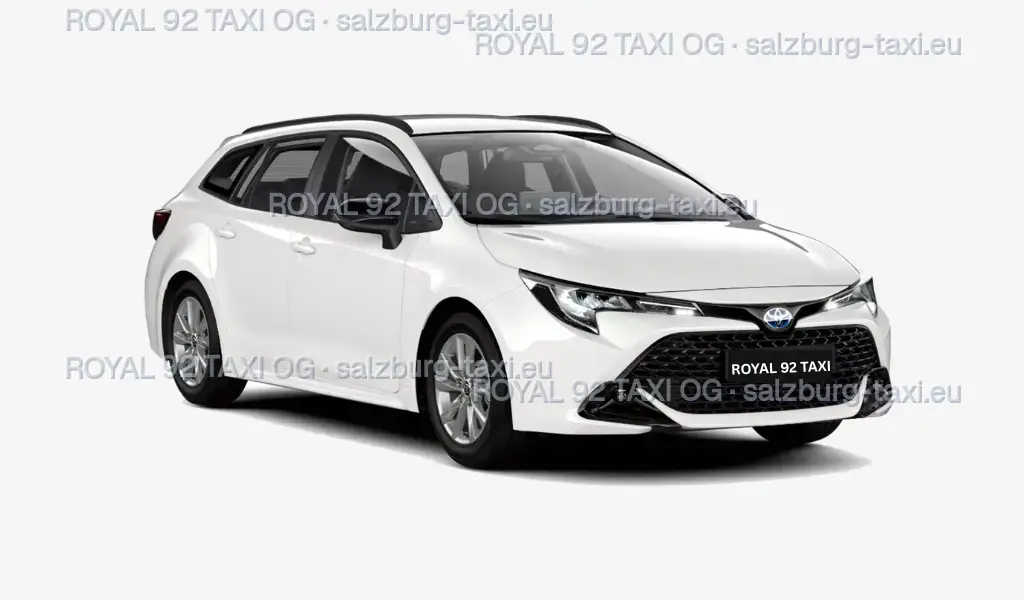 Toyota Corolla Salzburg Taxi vehicle