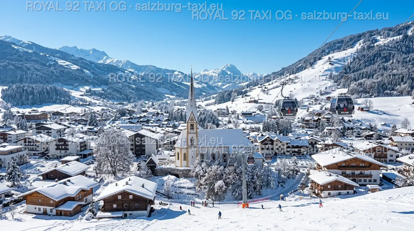 Kirchberg in Tirol private transfer destination from Salzburg